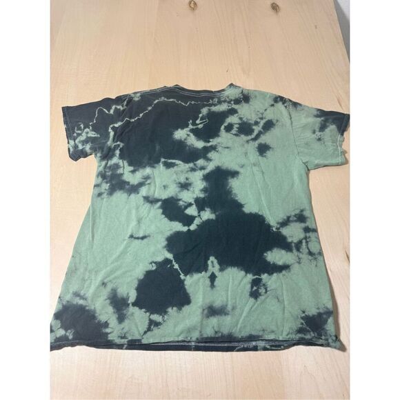 TLC CrazySexyCool Graphic Tee World Tour T-Shirt Tie Dye Print Green Black‎ L - Picture 5 of 6